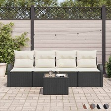 5 pcs Gartensofa-set mit