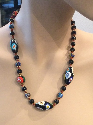 Murano millefiori kette - murano,