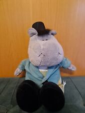 Steinbeck Nilpferd Alfred Vintage Groß Ca 50cm Hose Gestreift Nici Plüsch #11