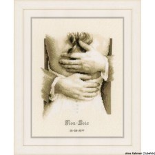 Vervaco Counted cross stitch kit Newlyweds, DIY