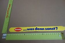 Alter Aufkleber Autopflege Autowäsche Reinigung CARAMBA 1x geknickt