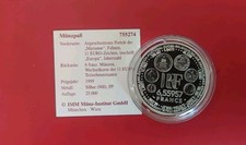 * Frankreich 6,55957 Francs 1999 Silber PP * Monnaie De Paris  (Schub83)