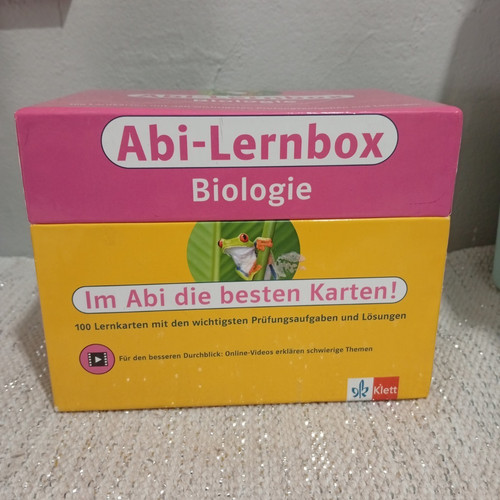 Klett abi lernbox biologie - klett, abi-lernbox