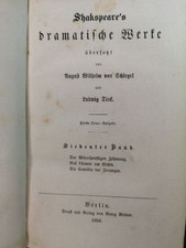 Shakspeare's dramatische