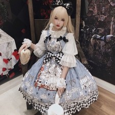 Lady Girl Lolita Kleid Gothic