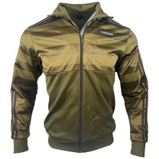 Adidas Jacke Track Jacket Trainingsjacke Vintage Retro Sweatjacke 2007 M Grün