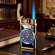 Feuerzeug mit Uhr