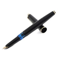 Vintage Kaweco V15 Kolbenfüller in schwarz 14K F-Nib