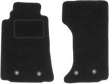 Schwarze Fußmatten vorne