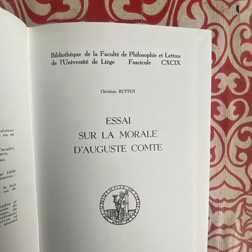 Rutten essay sur la - sur,