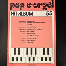 Noten - pop e-orgel -