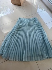 H&M PLISSEEROCK 36 CHIFFON