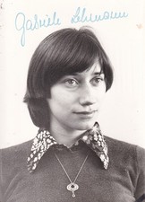 Autogramm - Gabriele Lehmann (Radsport) - DDR-Karte