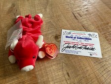 Beanie baby snort bull - beanie,