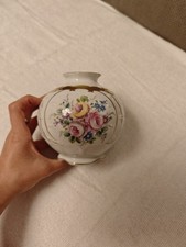 Lindner Vase Kugelvase Relief