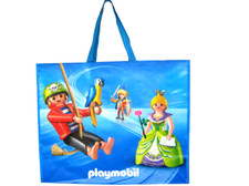 Seltene Riesengroße Werbe-Verkaufstasche "PLAYMOBIL" Werbung