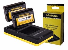 2 x Akku + Dual-Ladegerät