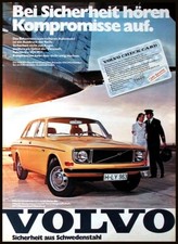 Volvo 142 / 144, Serie 140, originale Werbung aus 1972