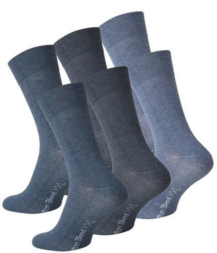 Paar xxl herrensocken in - -,