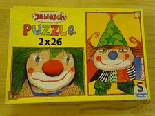 2x26 Janosch, Schmidt, Puzzle, vollständig, 7-3