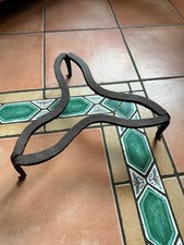 Mittelalter Schmiedeeisen Dreifuß / Feuerbock / Topfhalter – handgeschmiedet