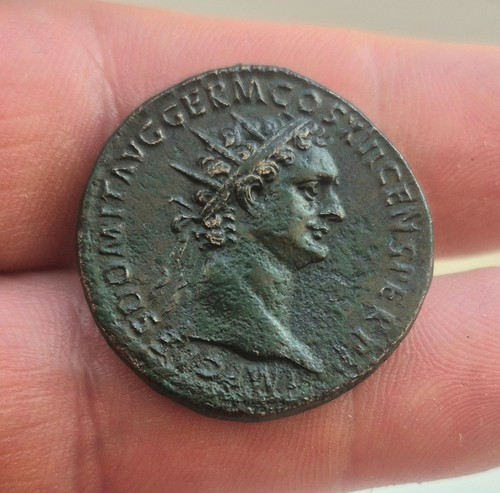 Domitian dupondius - -,