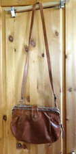 Tasche,Leder,Ledertasche,Aunts&Uncles,braun,vintage,