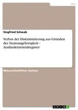 Siegfried Schwab | Verbot der