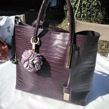 Hallhuber Tasche In Krokooptik