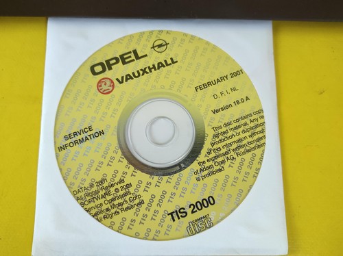 Konvolut opel technische - cd,