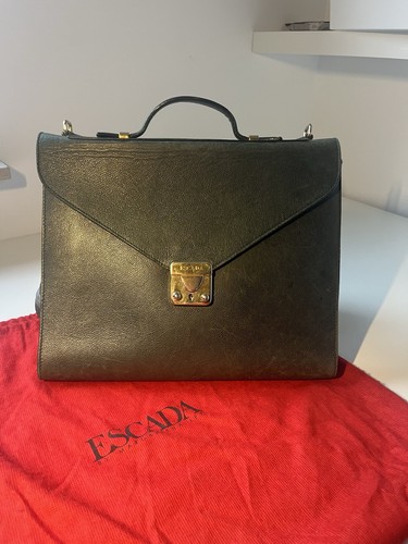 Escada 1980s leder vintage - escada,