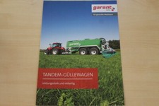 158840) Garant Kotte Tandem Güllewagen Prospekt 10/2013