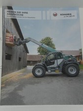 KRAMER Teleskoplader bis 9 m Stapelhöhe Prospekt von 02/2021 ( 10046 )