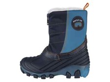 LUPILU KINDER LED-WINTERSTIEFEL SCHNEESTIEFEL MIT BLINK-EFFEKT BLAU *NEU