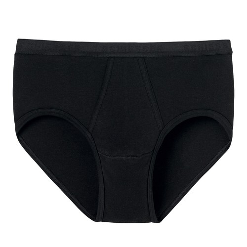 Feinripp slip schwarz - slip,
