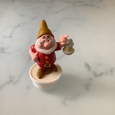 ⭐ NESTLE ⭐ "Disneys 7 Zwerge" komplett Smarties Stopfenfiguren Chef mit Krug 