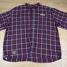 The Indian Motorrad Hemd rot