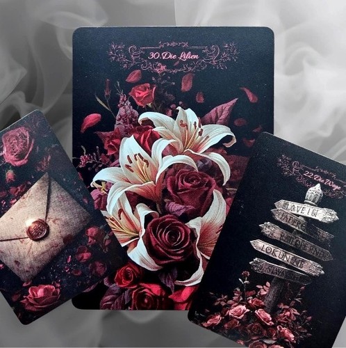 Lenormand karten gothic deck - lenormand,