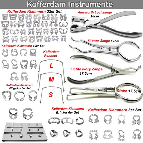 Kofferdam endodontie lochzange - endodontie,