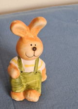 Osterhase   Ton Figur