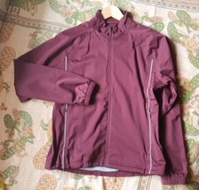 Funktionsjacke M 40/42 Jogging Jacke Adidas Damen Neu Rost Braun Rot Sport