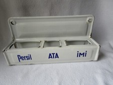 altes Email Wandboard Regal