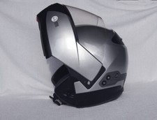 original BMW Systemhelm 5 54-55 56 S M silber Klapphelm sturzfrei Helmbeutel gut