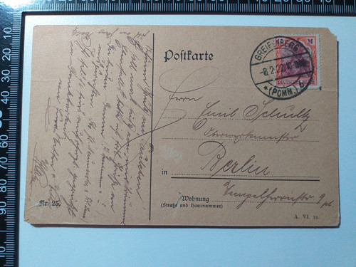 Brief kartenbrief - brief,