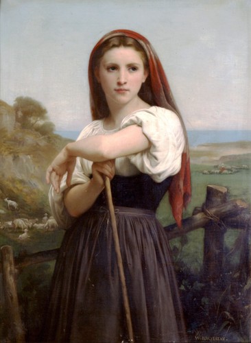 Jeune bergere 1868 - bergere,