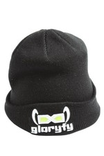 GLORYFY Beanie Damen Mütze Gr. DE 54 schwarz Casual-Look