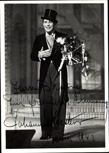 Schauspieler johannes - ak,