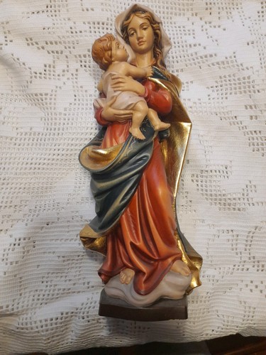 Maria mit jesus holzfigur - mit,