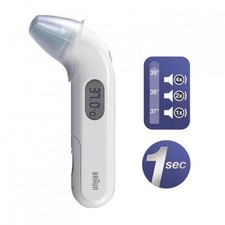 Braun IRT 3030 ThermoScan 3 Infrarot-Ohrthermometer Fieberthermometer
