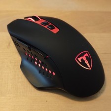 RisoPhy ET X-11 Gaming Maus kabellos, 7 Tasten, 800-4800 DPI, schwarz, NEU & OVP